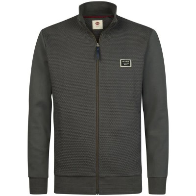 блуза,мъжки,пуловери,petrol,industries,m,3060,swc334,full,zip,sweatshirt,green,grey,(steel,green)