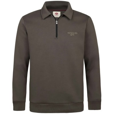 блуза,мъжки,пуловери,petrol,industries,m,3060,swc372,full,zip,sweatshirt,grey,(beluga)