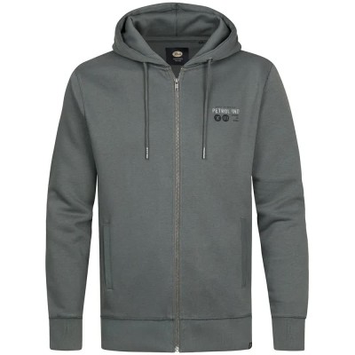 блуза,мъжки,пуловери,petrol,industries,m,3060,swh180,full,zip,sweatshirt,green,(steel,green)