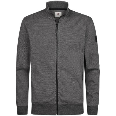 блуза,мъжки,пуловери,petrol,industries,m,3060,swc317,full,zip,sweatshirt,grey,(deep,black)