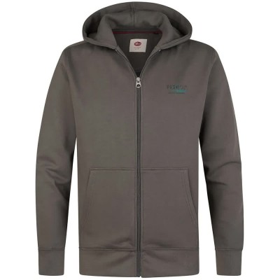блуза,мъжки,пуловери,petrol,industries,m,3060,swh329,full,zip,sweatshirt,grey,(steel,green)