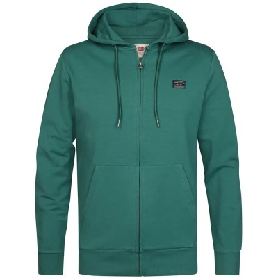 блуза,мъжки,пуловери,petrol,industries,m,3060,swh337,full,zip,sweatshirt,green,(teal,green)