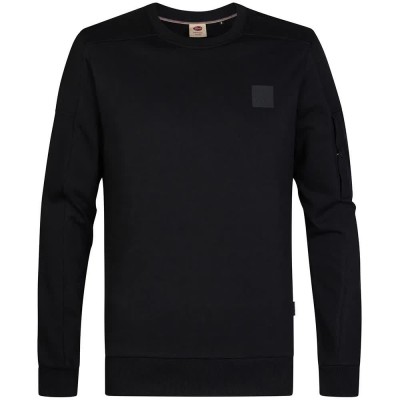 блуза,мъжки,пуловери,petrol,industries,m,3060,swr322,sweatshirt,black,(deep,black)