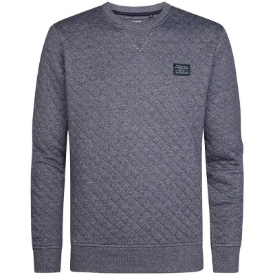 блуза,мъжки,пуловери,petrol,industries,m,3060,swr326,sweatshirt,grey,(royal,navy)