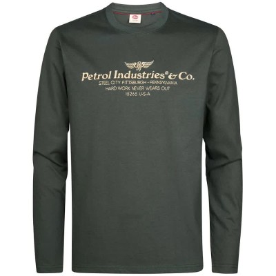 тениска,мъжки,тениски,дамски,тениски,petrol,industries,m,3060,tlr614,long,sleeve,t,shirt,green,(deep,green)