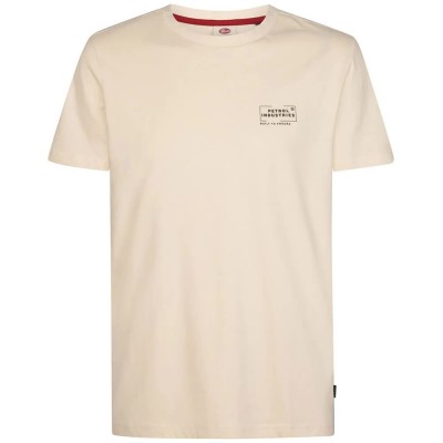 тениска,мъжки,тениски,дамски,тениски,petrol,industries,m,3060,tsr609,short,sleeve,t,shirt,beige,(stone,white)