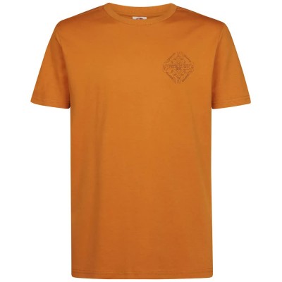 тениска,мъжки,тениски,дамски,тениски,petrol,industries,m,3060,tsr618,short,sleeve,t,shirt,brown,orange,(rusted,amber)