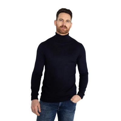 блуза,мъжки,пуловери,дамски,пуловери,petrol,industries,m,noos,kwc001,high,neck,sweater,blue,(midnight,navy)