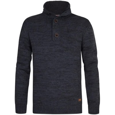 блуза,мъжки,пуловери,дамски,пуловери,petrol,industries,m,ros,kwc206,sweater,black,(royal,navy)