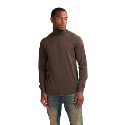 блуза,мъжки,пуловери,дамски,пуловери,petrol,industries,m,ros,kwc260,high,neck,sweater,brown,(mud)
