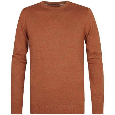 блуза,мъжки,пуловери,дамски,пуловери,petrol,industries,m,ros,kwr201,sweater,orange,(copper,orange)