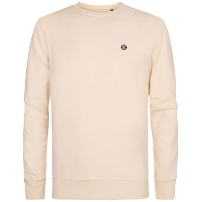 блуза,мъжки,пуловери,petrol,industries,m,ros,swr002,sweatshirt,beige,(stone,white)