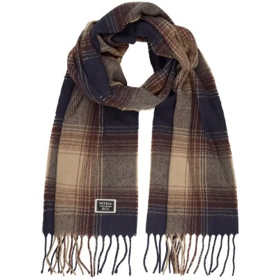 шал,ръкавици,шапки,и,шалове,petrol,industries,scr846,scarf,brown,blue,(royal,navy)