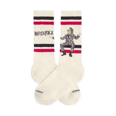 чорапи,мъжки,чорапи,дамски,чорапи,jimmy,lion,athletic,beetlejuice,long,socks,white,(white)