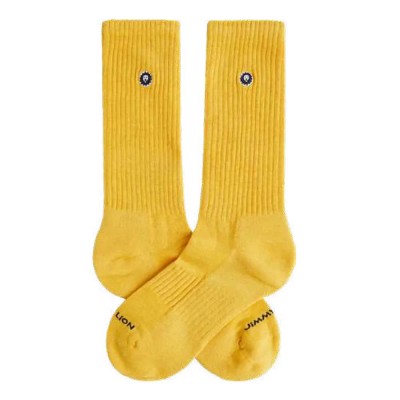 чорапи,мъжки,чорапи,дамски,чорапи,jimmy,lion,athletic,essentials,lion,crew,socks,yellow,(yellow)