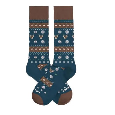 чорапи,мъжки,чорапи,дамски,чорапи,jimmy,lion,oh,deer,long,socks,blue,(blue)