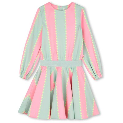 рокля,дамски,поли,и,рокли,billieblush,u22345,long,sleeve,dress,blue,pink,(pink)