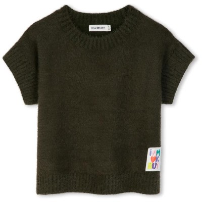блуза,мъжки,пуловери,дамски,пуловери,billieblush,u22461,sleeveless,sweater,green,(olive,night)