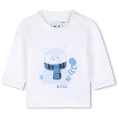 тениска,мъжки,тениски,дамски,тениски,boss,j53287,long,sleeve,t,shirt,white,(white)