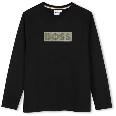 тениска,мъжки,тениски,дамски,тениски,boss,j53420,long,sleeve,t,shirt,black