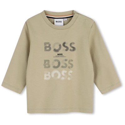 тениска,мъжки,тениски,дамски,тениски,boss,j53497,long,sleeve,t,shirt,beige,(olmo)