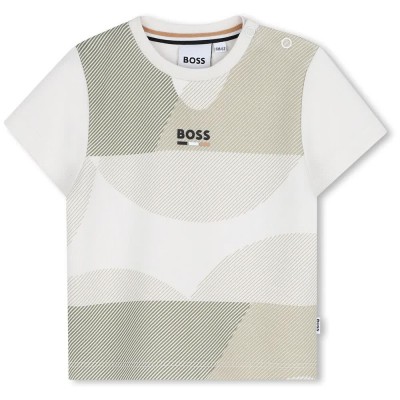 тениска,мъжки,тениски,дамски,тениски,boss,j53501,short,sleeve,t,shirt,white,(marfil)