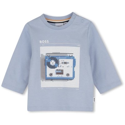 тениска,мъжки,тениски,дамски,тениски,boss,j53503,long,sleeve,t,shirt,blue,(sky,blue)