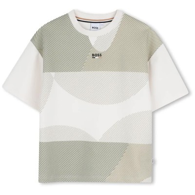 тениска,мъжки,тениски,дамски,тениски,boss,j53516,short,sleeve,t,shirt,white,(marfil)