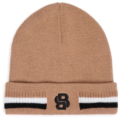 юношеска,шапка,всички,шапки,boss,j53577,junior,beanie,brown,(cookie)