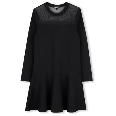 рокля,дамски,поли,и,рокли,dkny,d62799,long,sleeve,long,dress,black,(black)
