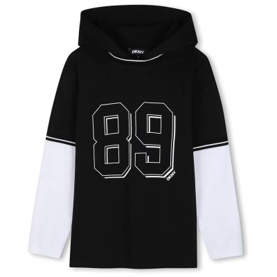 тениска,мъжки,тениски,дамски,тениски,dkny,d62876,long,sleeve,t,shirt,black,(black)