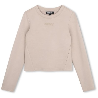 тениска,мъжки,тениски,дамски,тениски,dkny,d62917,long,sleeve,t,shirt,beige,(dark,beige)