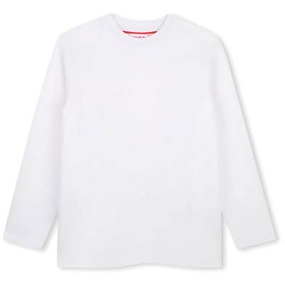 тениска,мъжки,тениски,дамски,тениски,hugo,g01243,long,sleeve,t,shirt,white,(white)
