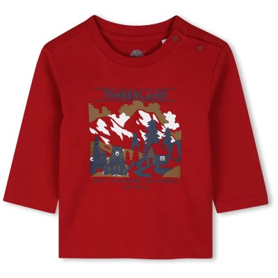 тениска,мъжки,тениски,дамски,тениски,timberland,t61030,long,sleeve,t,shirt,red,(red)