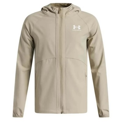 яке,мъжки,якета,дамски,якета,и,палта,under,armour,vibe,woven,windbreaker,jacket,beige,(brown,white)