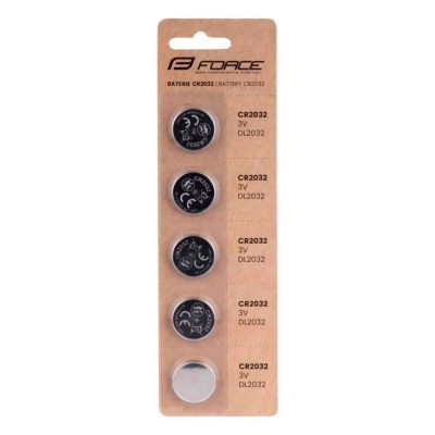 батерии,force,cr2032,3v,button,cell,5,units,clear,(multicolor)