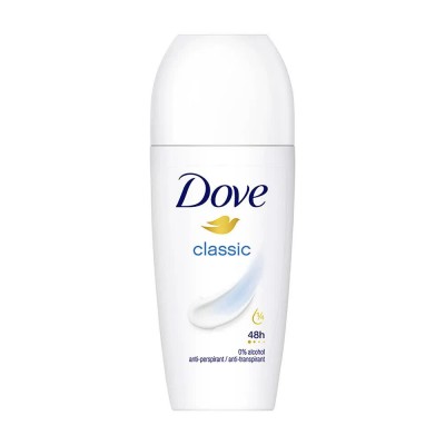 хигиена,тяло,dove,classic,50ml,roll,on,deodorant,white,(multicolor)
