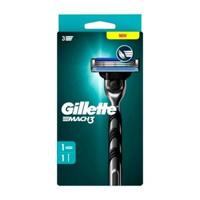 бръснене,gillette,mach3,shaver,black,(silver,black)