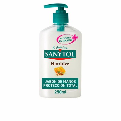 хигиена,тяло,sanytol,nourishing,hand,soap,with,almond,and,royal,jelly,250ml,clear,(multicolor)