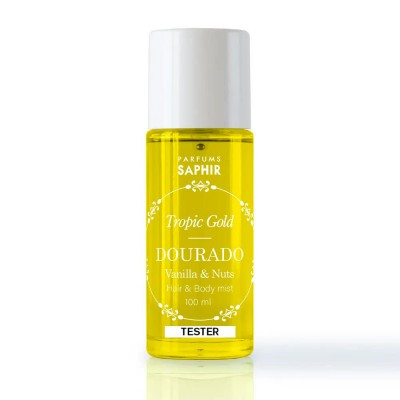 хигиена,тяло,saphir,dourado,vanilla&nuts,tester,mist,100ml,yellow,(multicolor)
