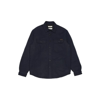 риза,с,дълъг,ръкав,дамски,ризи,мъжки,ризи,nudie,jeans,glenn,long,sleeve,shirt,blue,(blueberry)