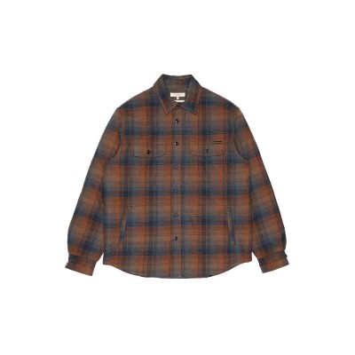 риза,с,дълъг,ръкав,дамски,ризи,мъжки,ризи,nudie,jeans,glenn,long,sleeve,shirt,brown,(multi)