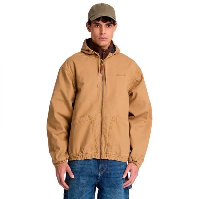 яке,мъжки,якета,дамски,якета,и,палта,timberland,canvas,bomber,jacket,brown,(ermine)