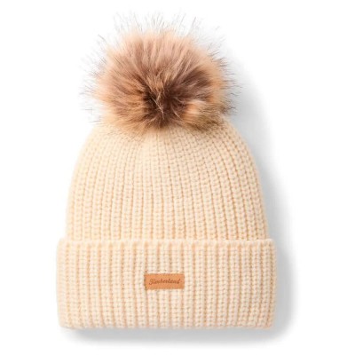 шапка,всички,шапки,timberland,chunky,knit,pom,beanie,beige,(white,smoke)