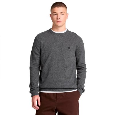 блуза,мъжки,пуловери,дамски,пуловери,timberland,cohas,brook,merino,crew,sweater,grey,(dark,grey,heather)