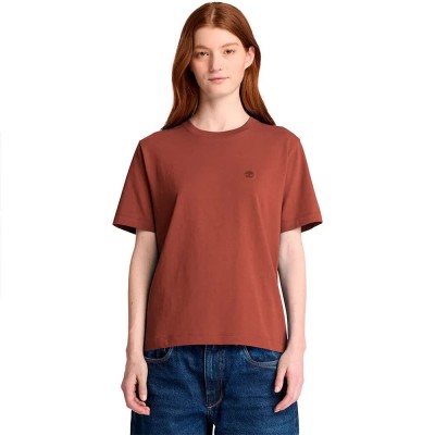 тениска,мъжки,тениски,дамски,тениски,timberland,crafted,crew,short,sleeve,t,shirt,brown,(brownout)