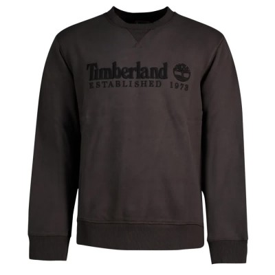 суичър,мъжки,пуловери,timberland,established,1973,embroidered,logo,crew,hoodie,brown,(vintage,black)