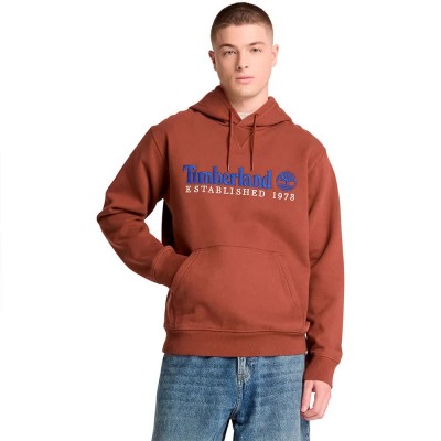 суичър,мъжки,пуловери,timberland,established,1973,embroidered,logo,hoodie,orange,(brownout)