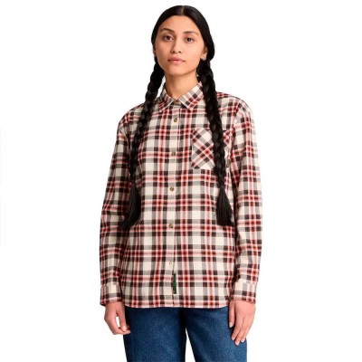 риза,с,дълъг,ръкав,дамски,ризи,мъжки,ризи,timberland,midweight,flannel,pocket,long,sleeve,shirt,white,(white,smoke,yd)