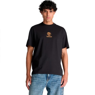 тениска,мъжки,тениски,дамски,тениски,timberland,print,stack,logo,short,sleeve,t,shirt,black,(black)